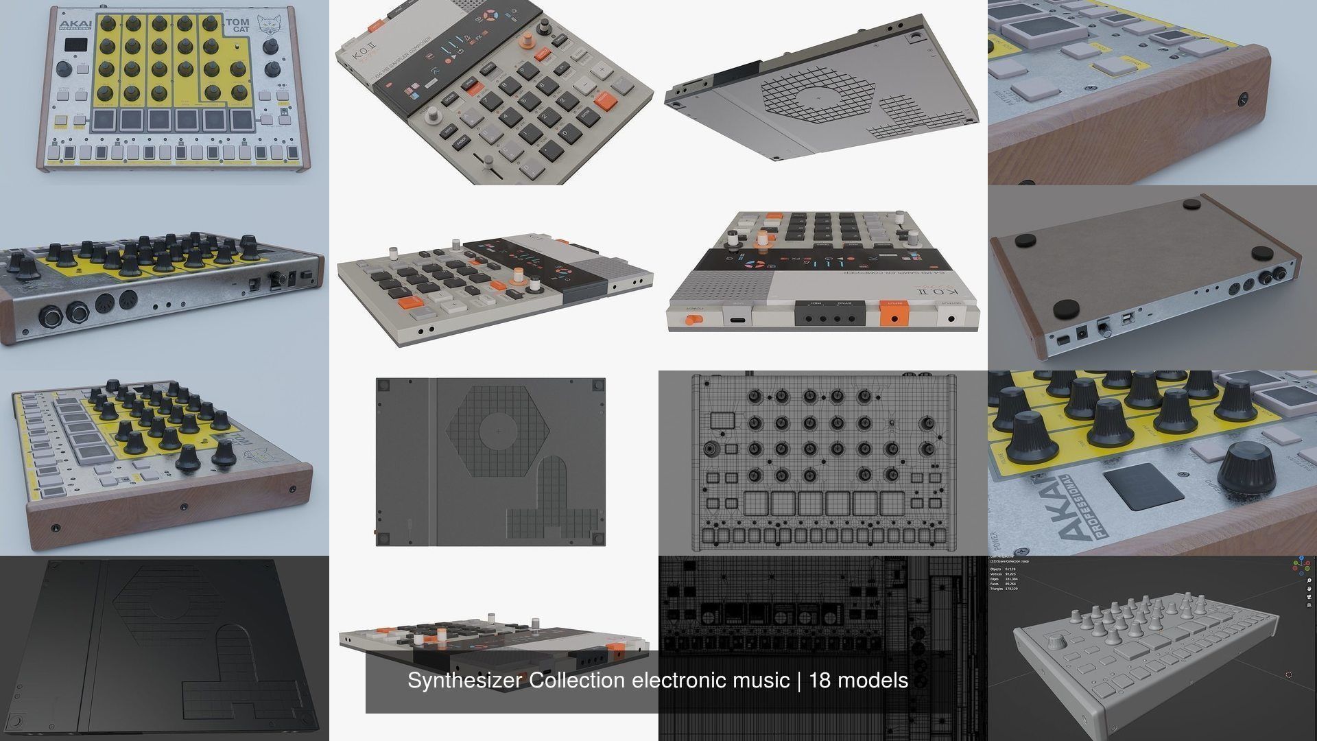 Synthesizer Collection electronic music _14