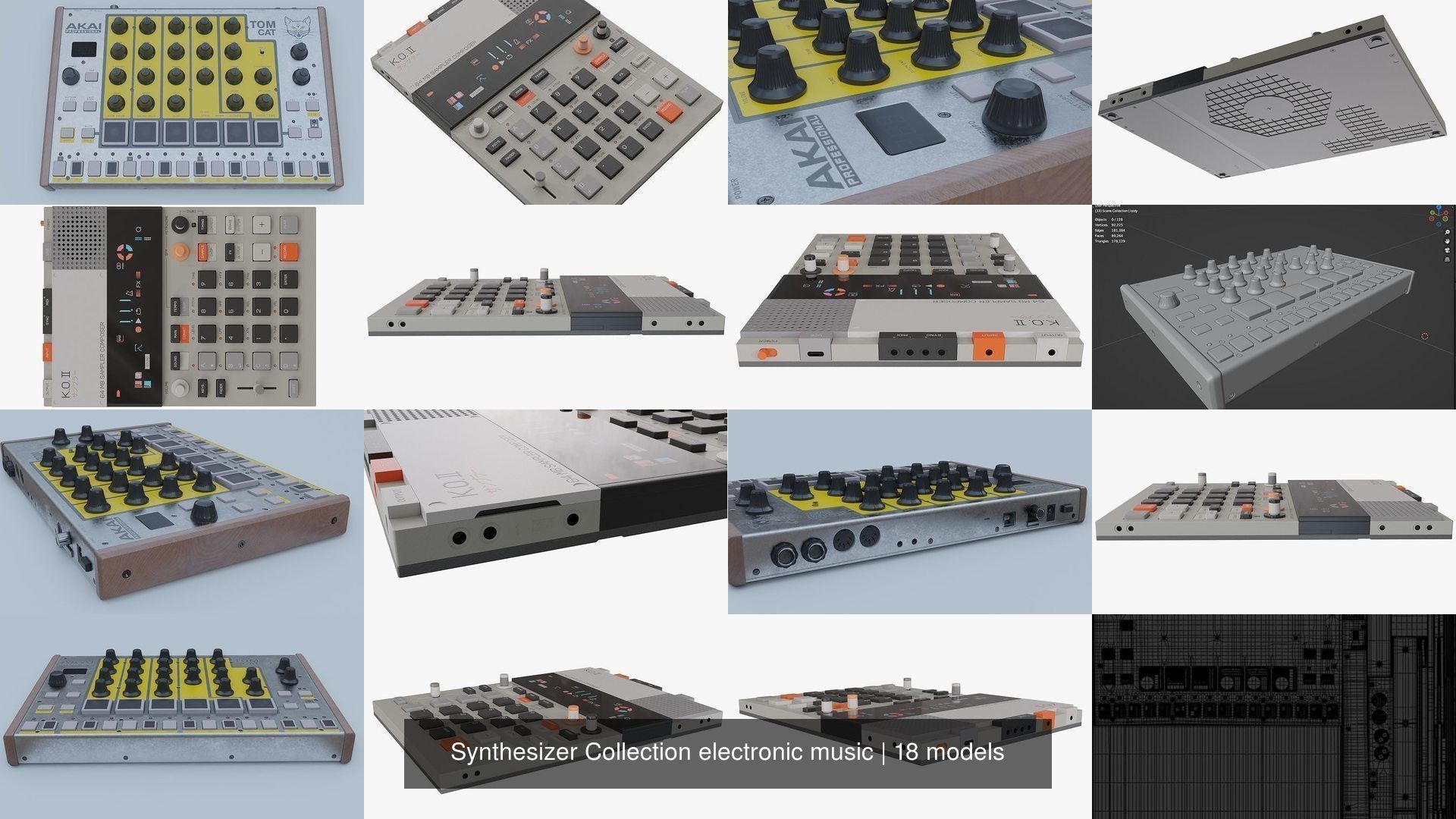 Synthesizer Collection electronic music _15