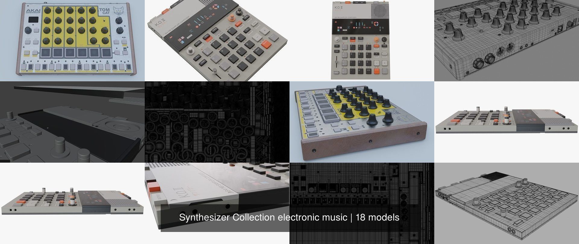 Synthesizer Collection electronic music _11