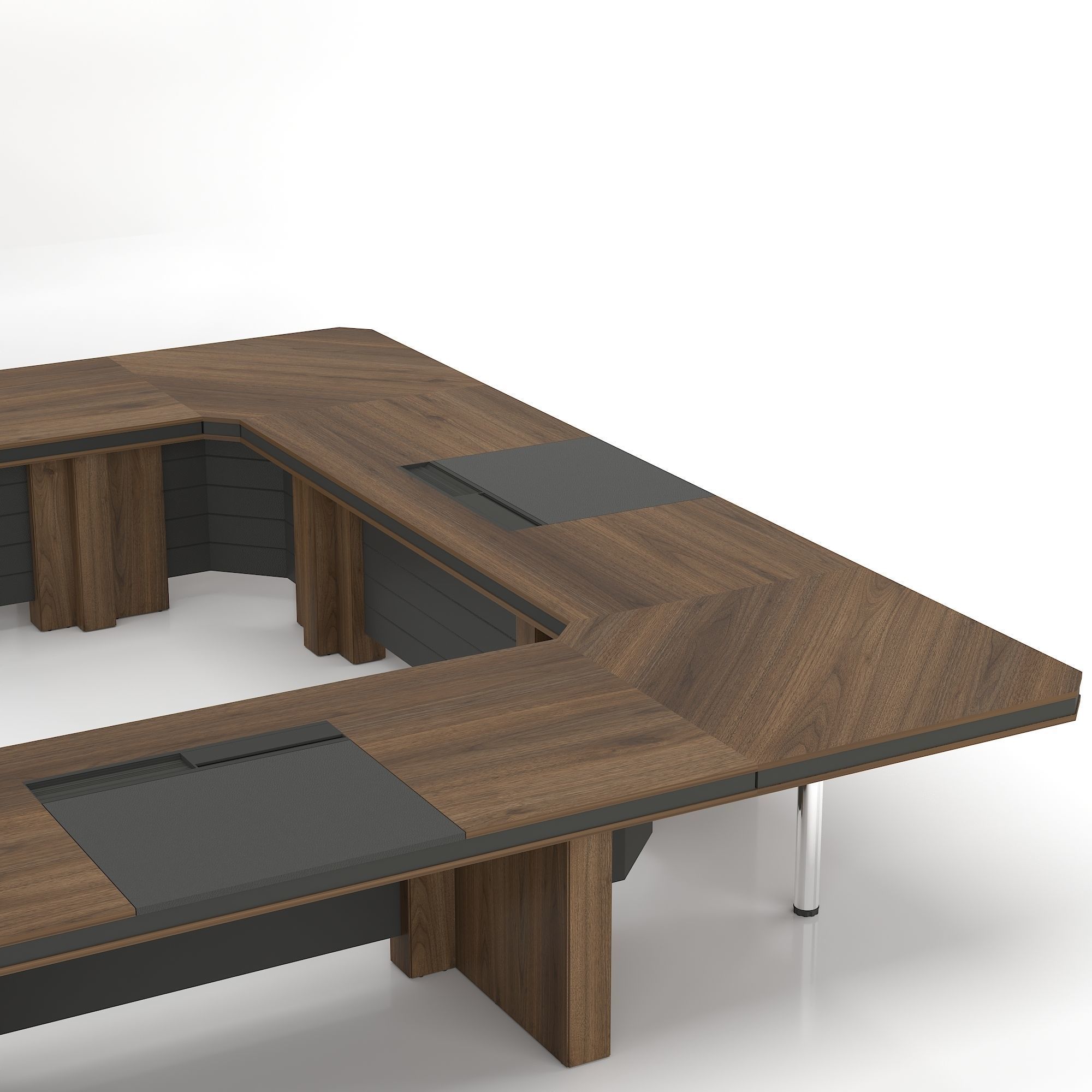 Meeting Table 3D model_5