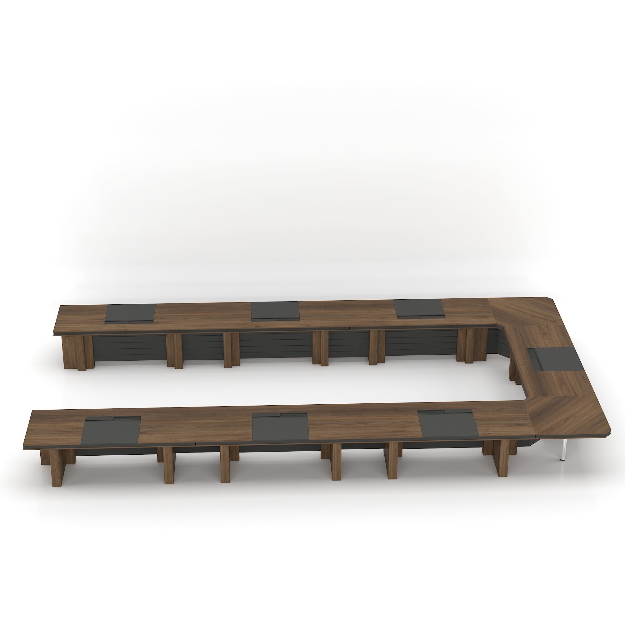 Meeting Table 3D model_1
