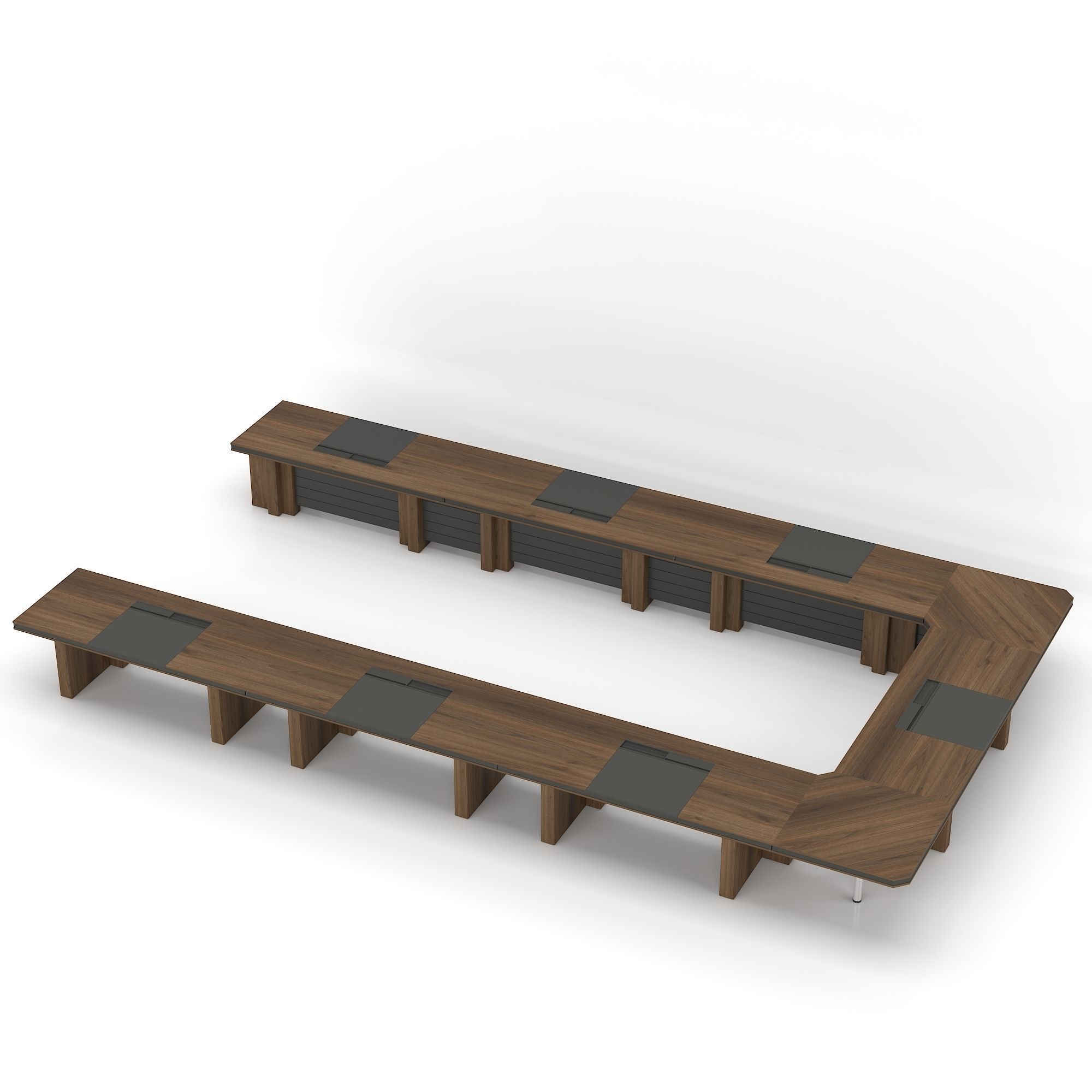 Meeting Table 3D model_2