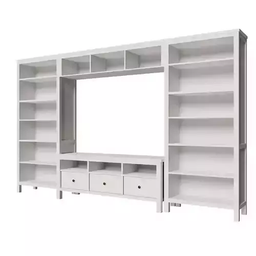Ikea HEMNES TV Storage unit cabinets shelfs drawers tv set