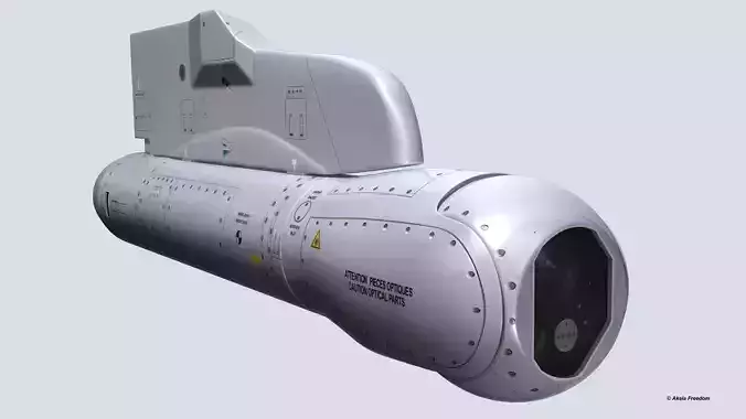 TALIOS military surveillance camera 3D model