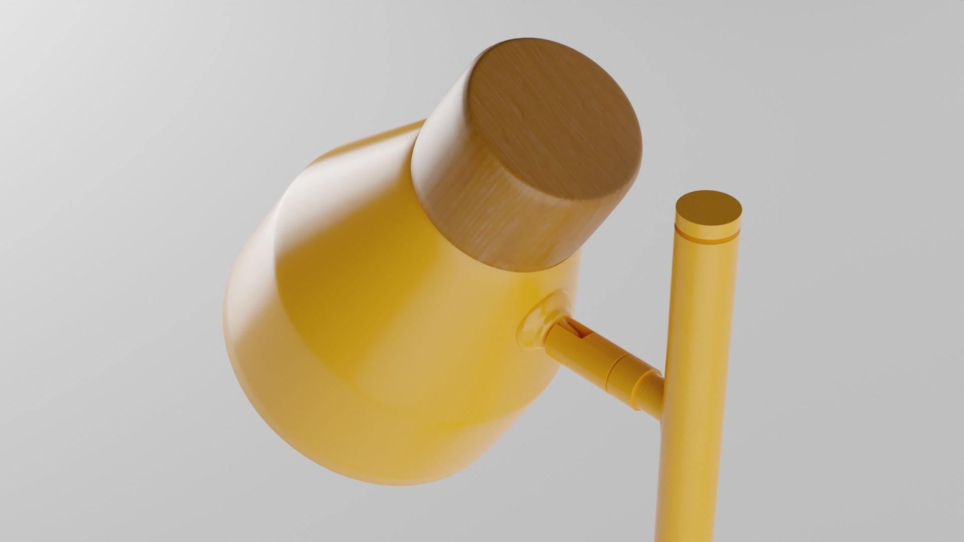 Albert Table Light 3D model in three colours 3D model_3