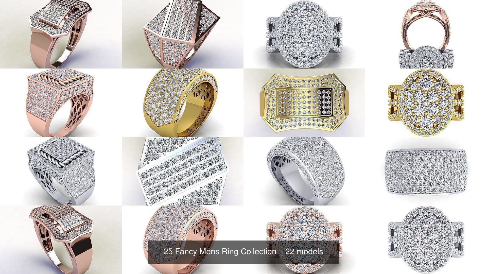 25 Fancy Mens Ring Collection _9