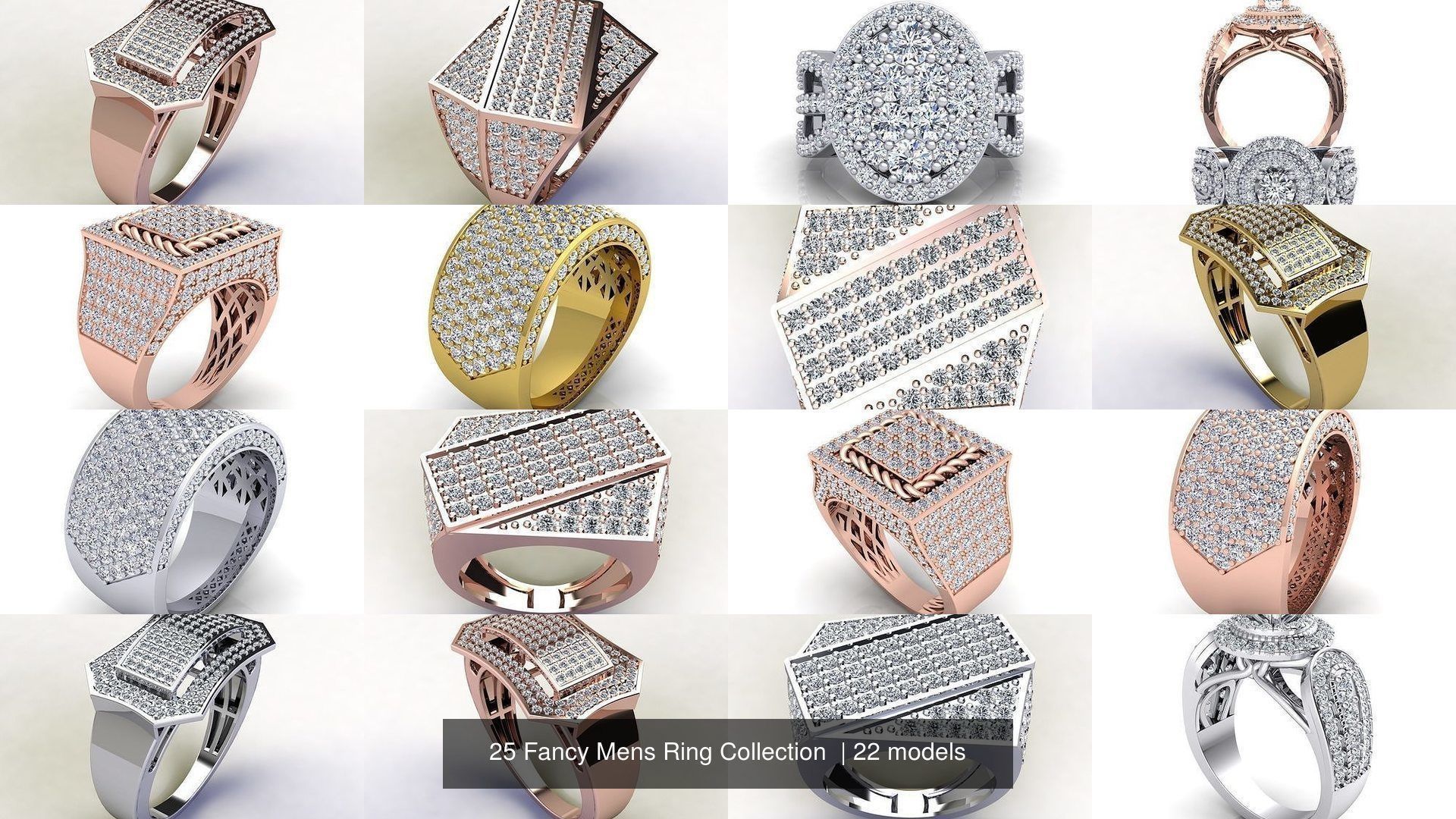 25 Fancy Mens Ring Collection _10
