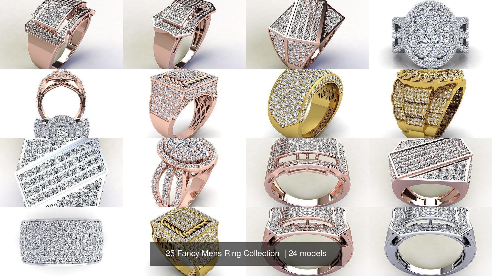 25 Fancy Mens Ring Collection _6