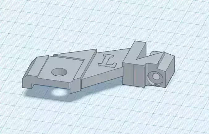 VW GTI Golf Jetta r32 mk5 Upper Left headlight repair tab 3D print model