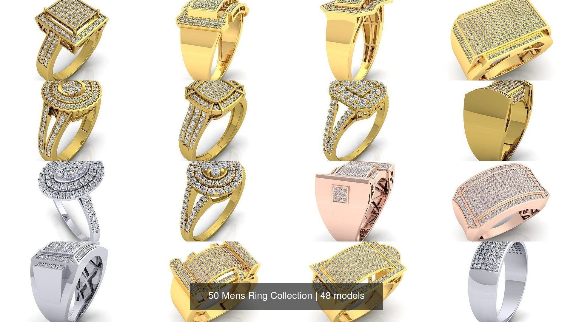 50 Mens Ring Collection _10