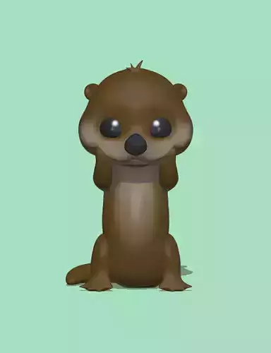 Cute Otter 