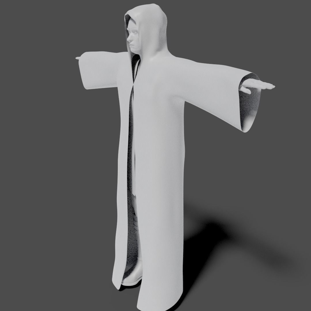 Sci-Fi Character Collection- rigged and animated Low-poly 3D model_27
