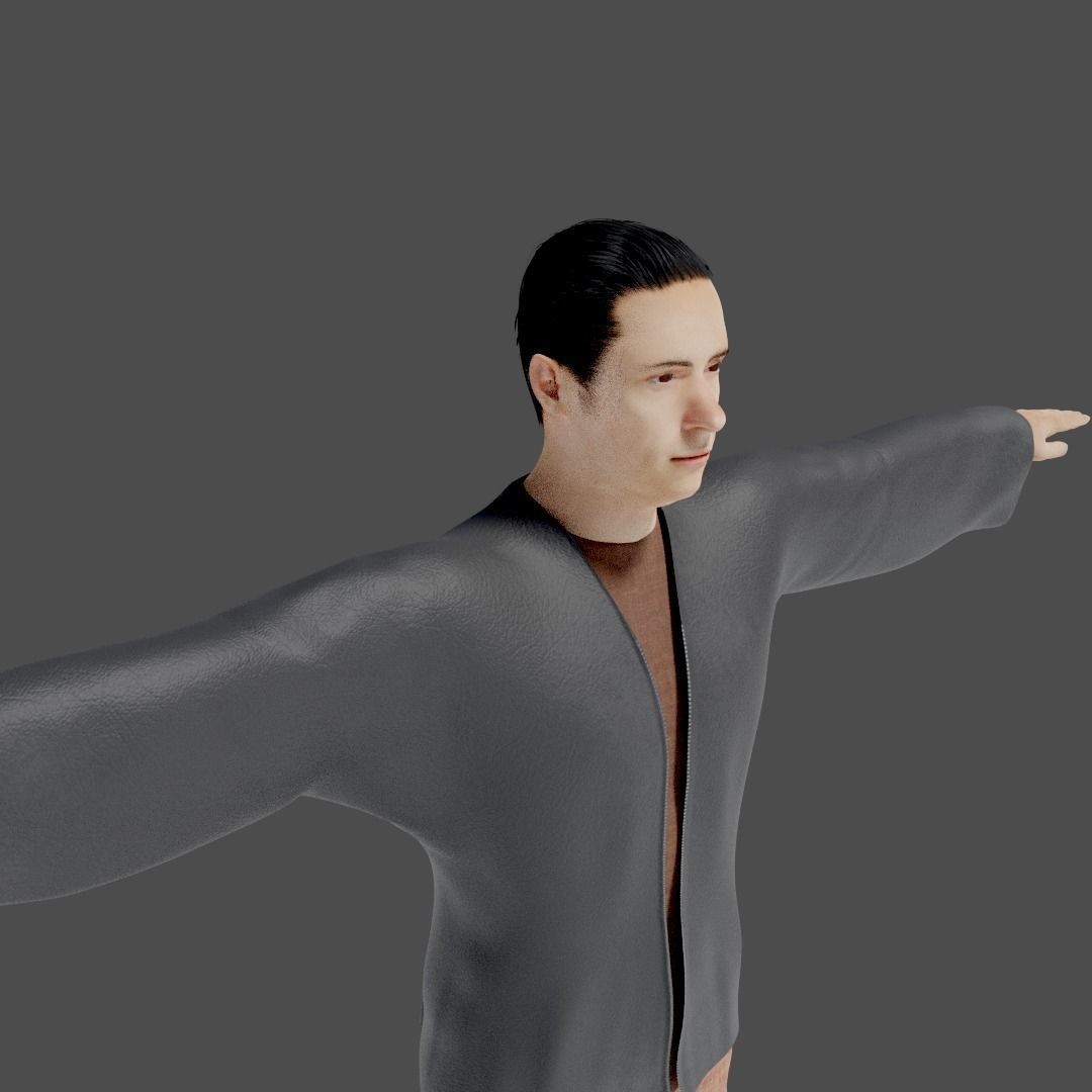 Sci-Fi Character Collection- rigged and animated Low-poly 3D model_79