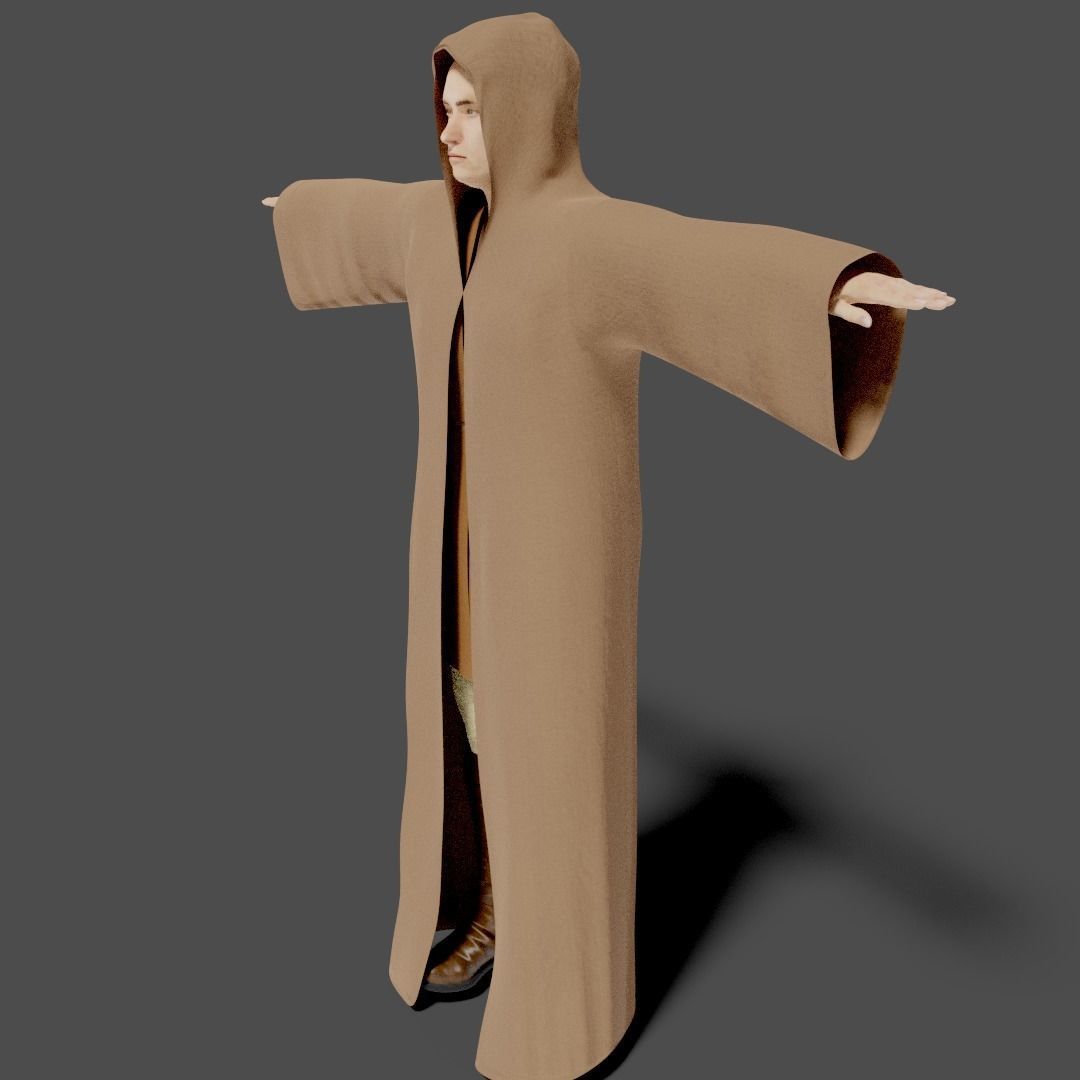 Sci-Fi Character Collection- rigged and animated Low-poly 3D model_21
