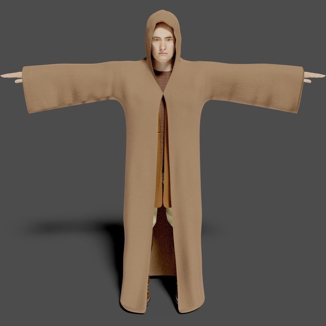 Sci-Fi Character Collection- rigged and animated Low-poly 3D model_22