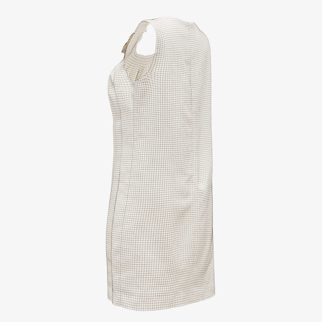 20 Dresses Low-poly 3D model_60