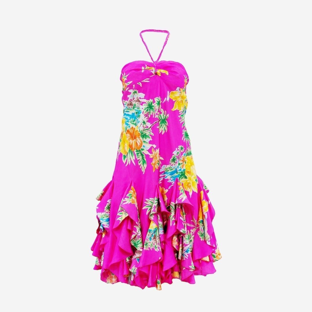 20 Dresses Low-poly 3D model_29