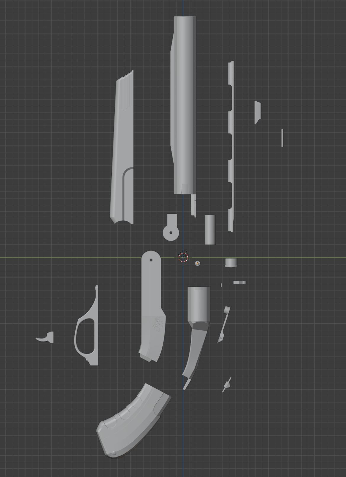 DBS-20 Shorty Classic skin valorant cosplay for printing 3D print model_4