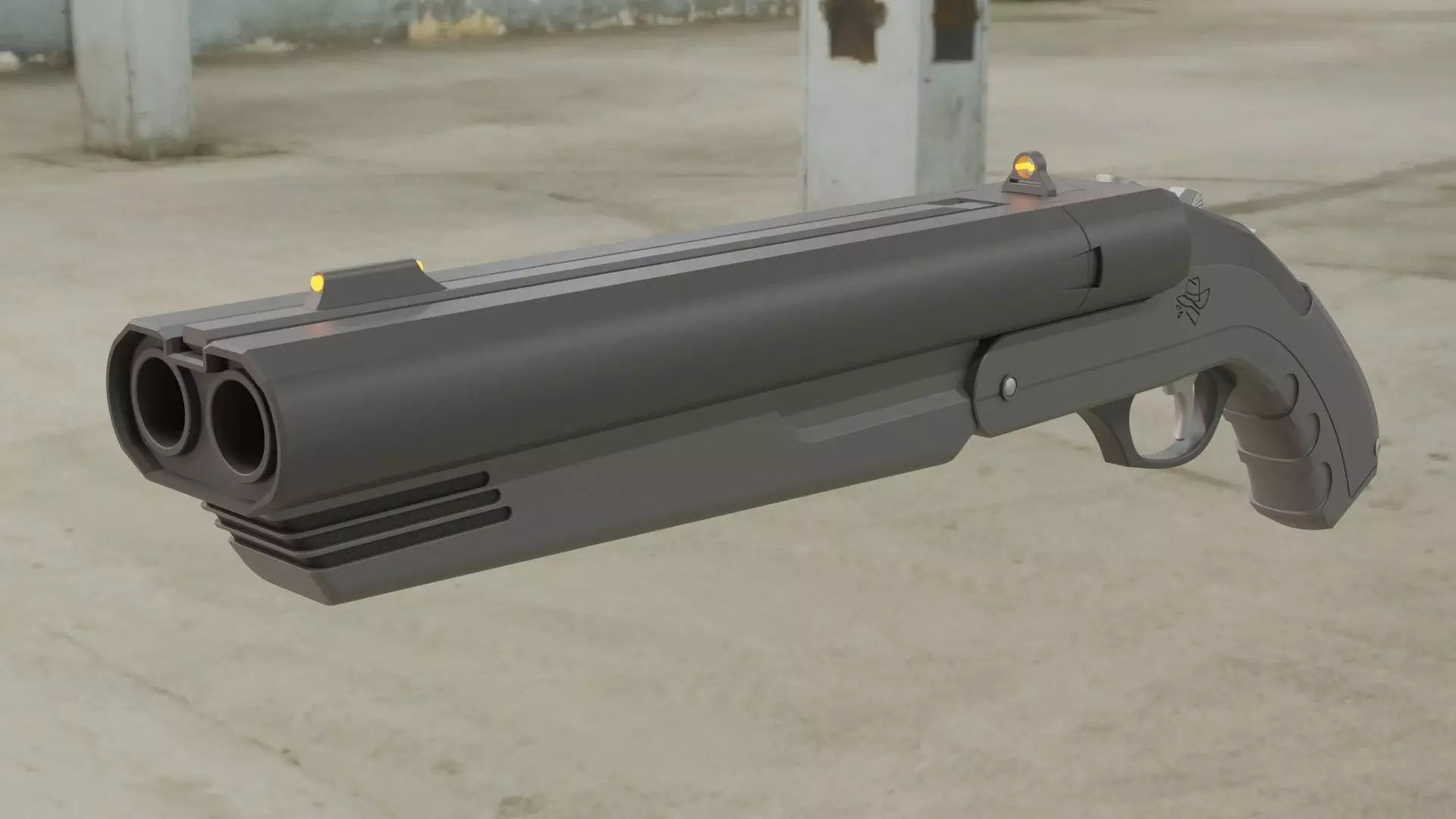 DBS-20 Shorty Classic skin valorant cosplay for printing 3D print model_0