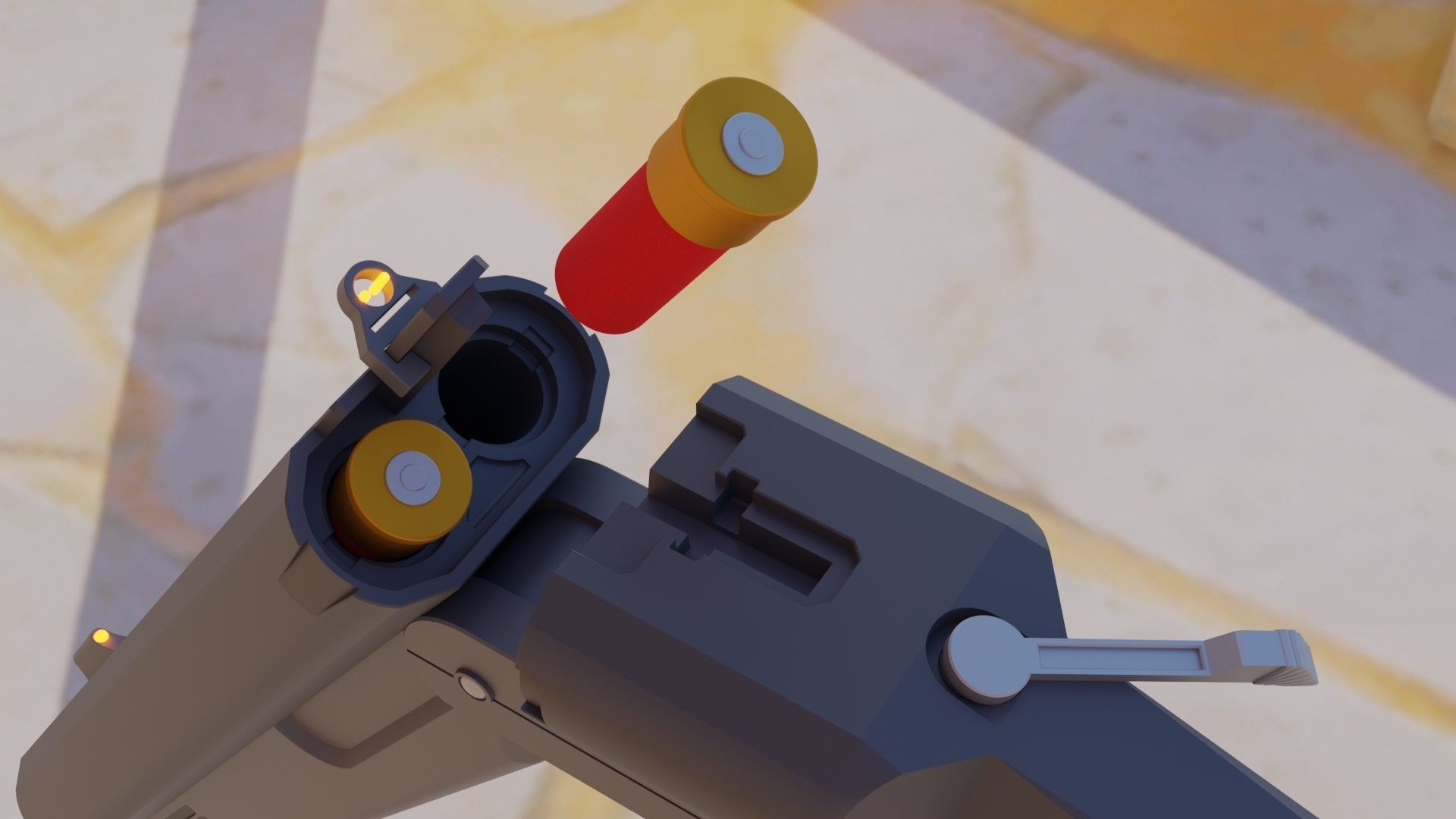 DBS-20 Shorty Classic skin valorant cosplay for printing 3D print model_3