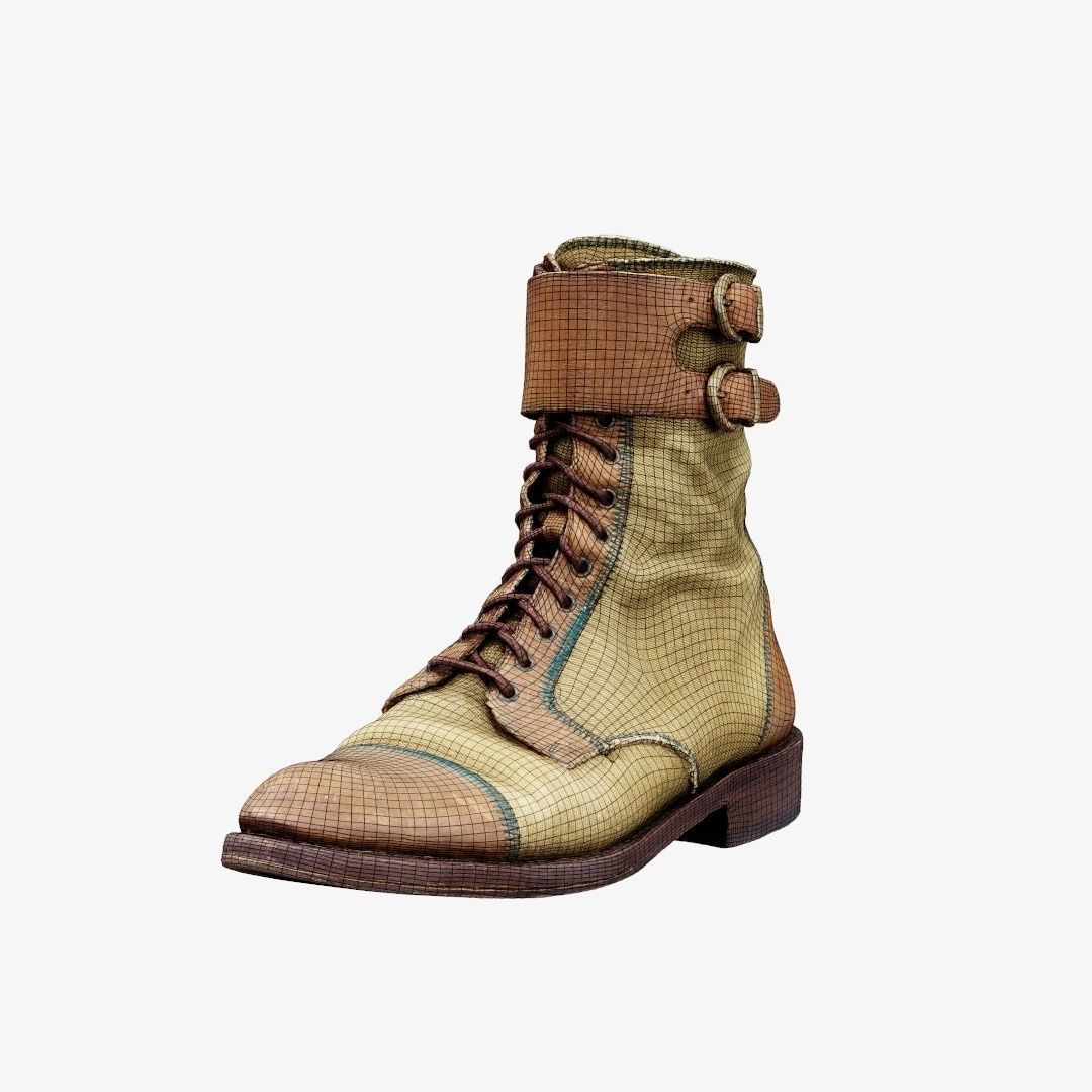 26 Footwear Low-poly 3D model_67