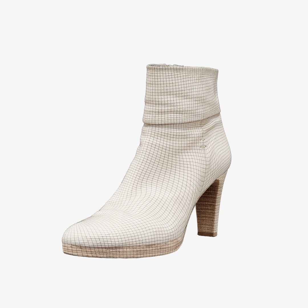 26 Footwear Low-poly 3D model_60