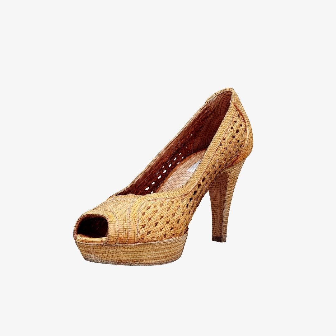 26 Footwear Low-poly 3D model_71