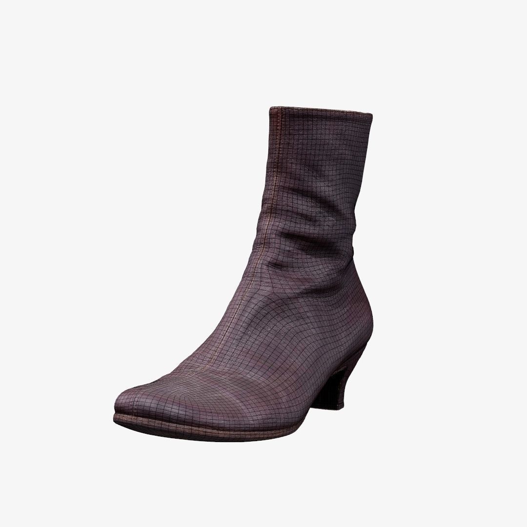 26 Footwear Low-poly 3D model_68