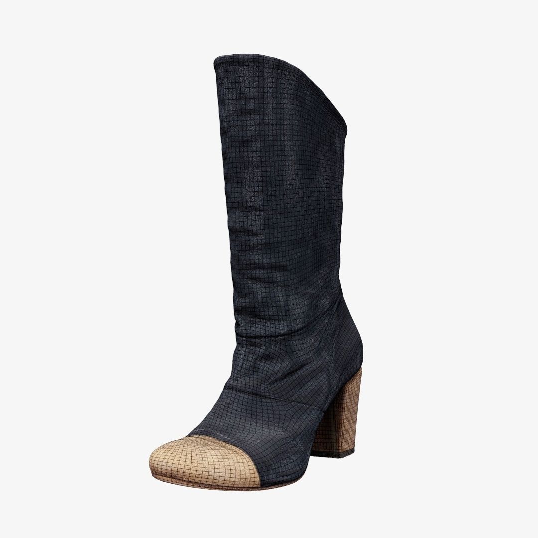 26 Footwear Low-poly 3D model_54