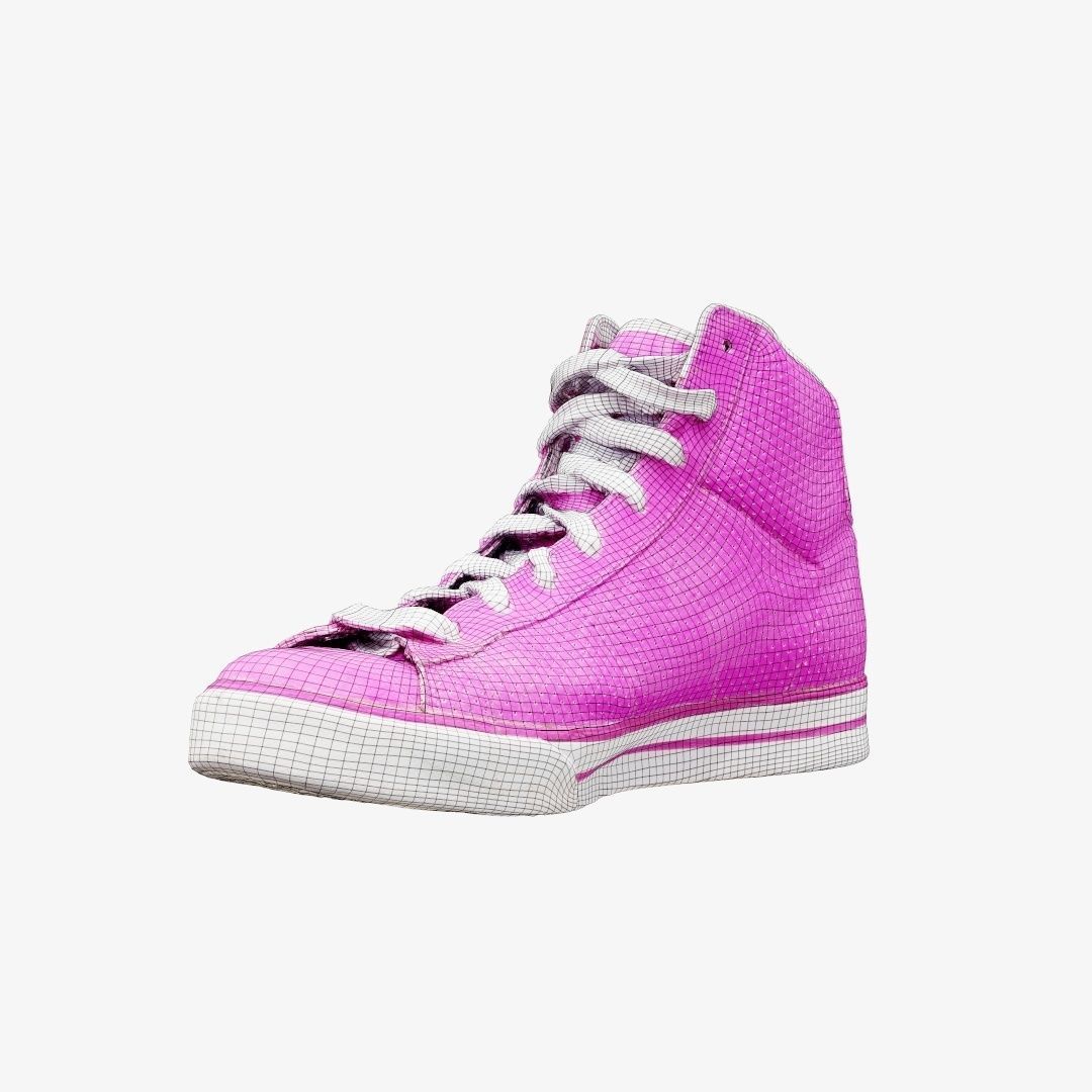 26 Footwear Low-poly 3D model_58