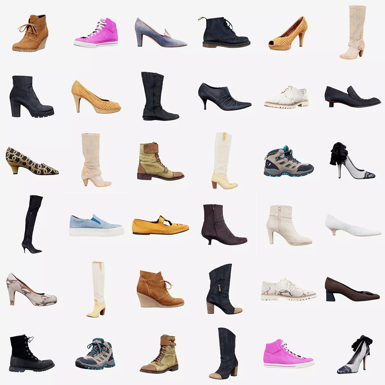 26 Footwear Low-poly 3D model_0