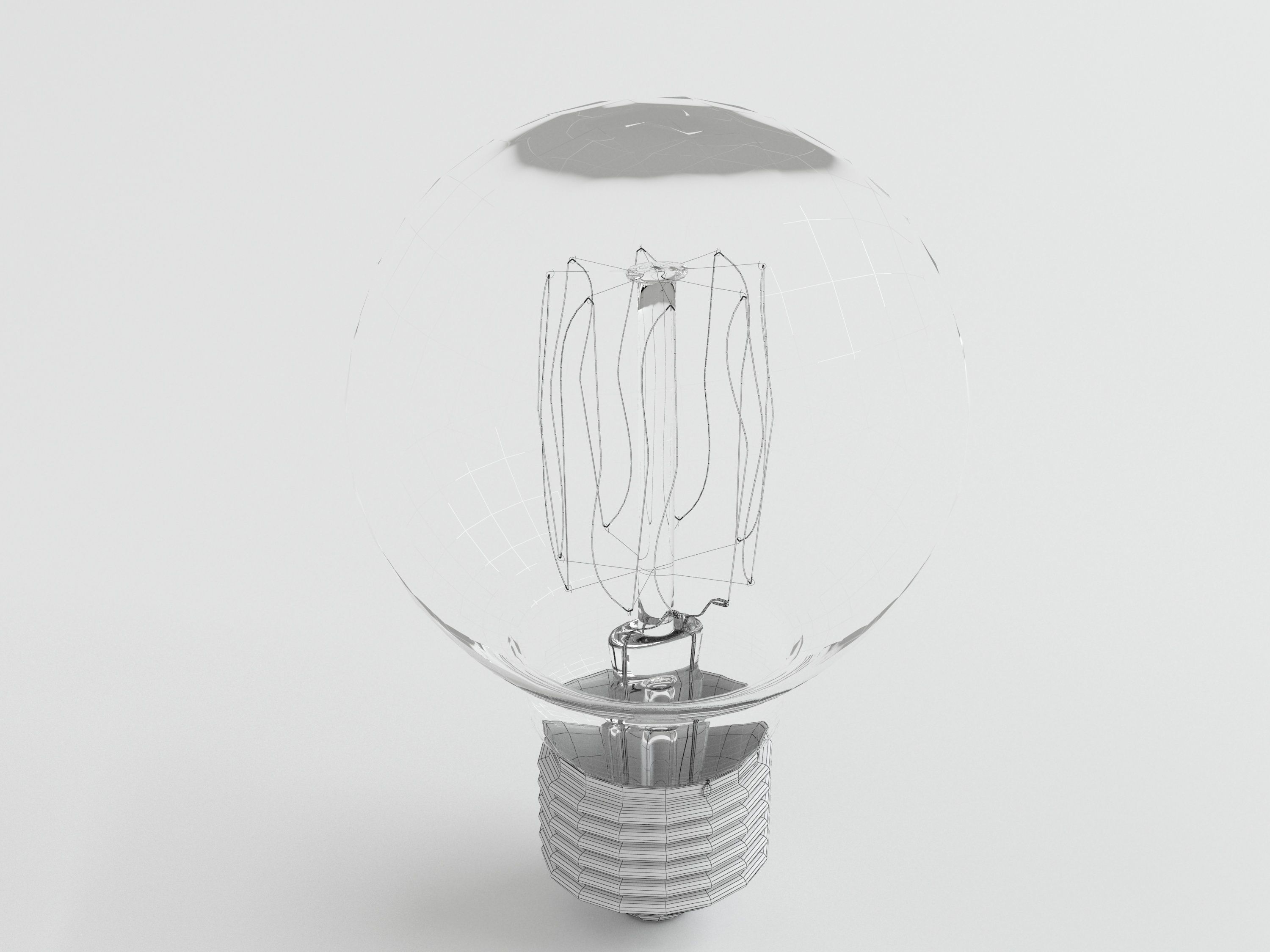 Bulb light 15 3D model_5