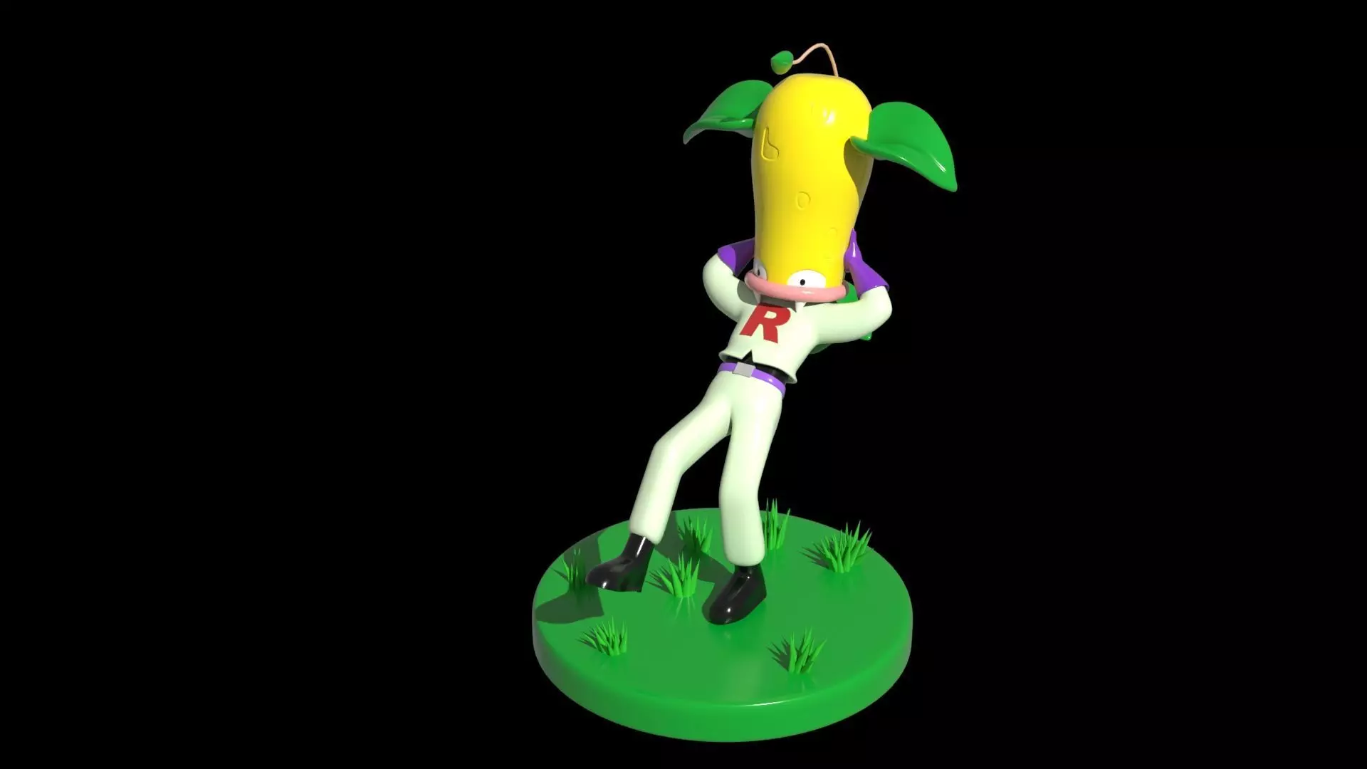 JAMES AND VICTREEBEL 3D print model