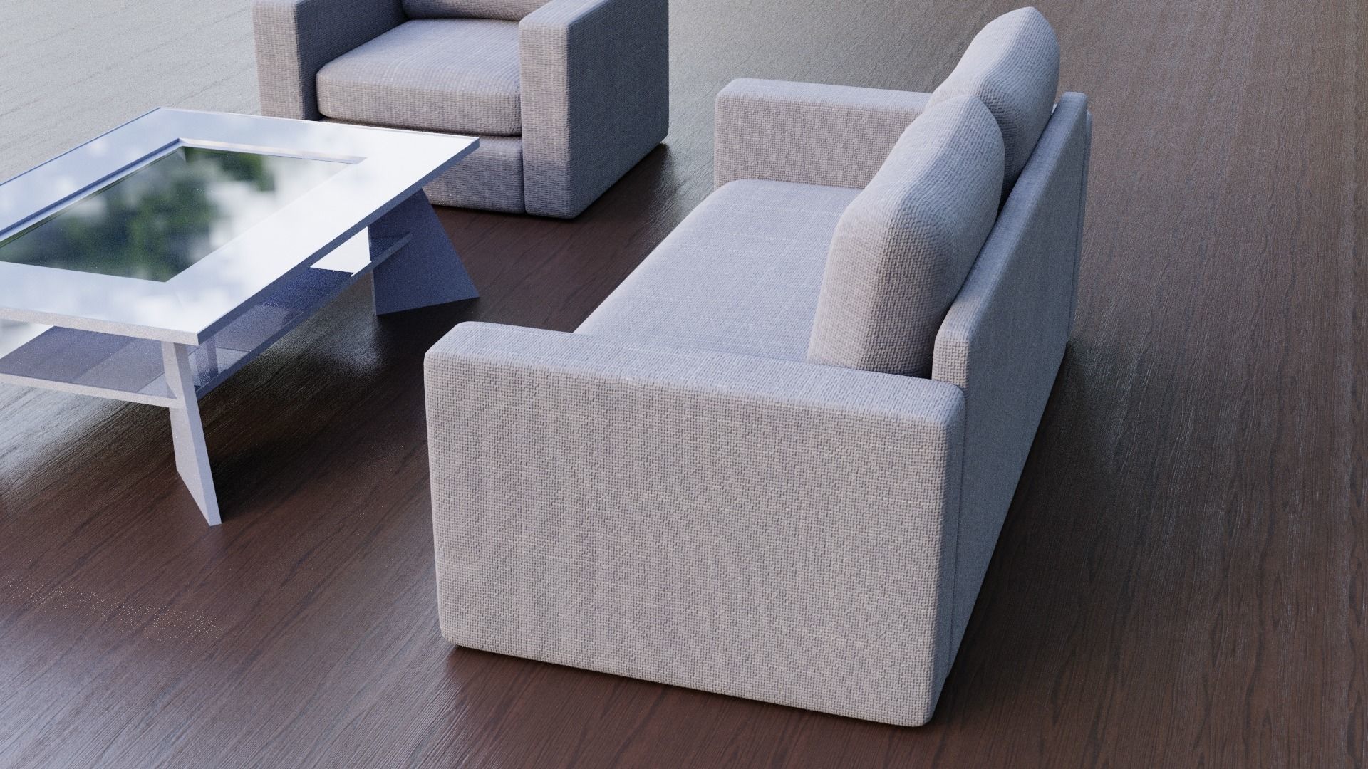 Furniture Pack Low-poly 3D model_5