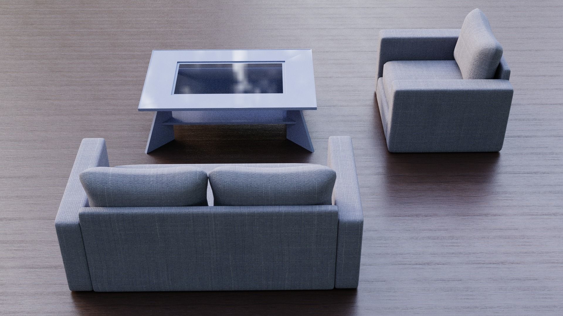 Furniture Pack Low-poly 3D model_24