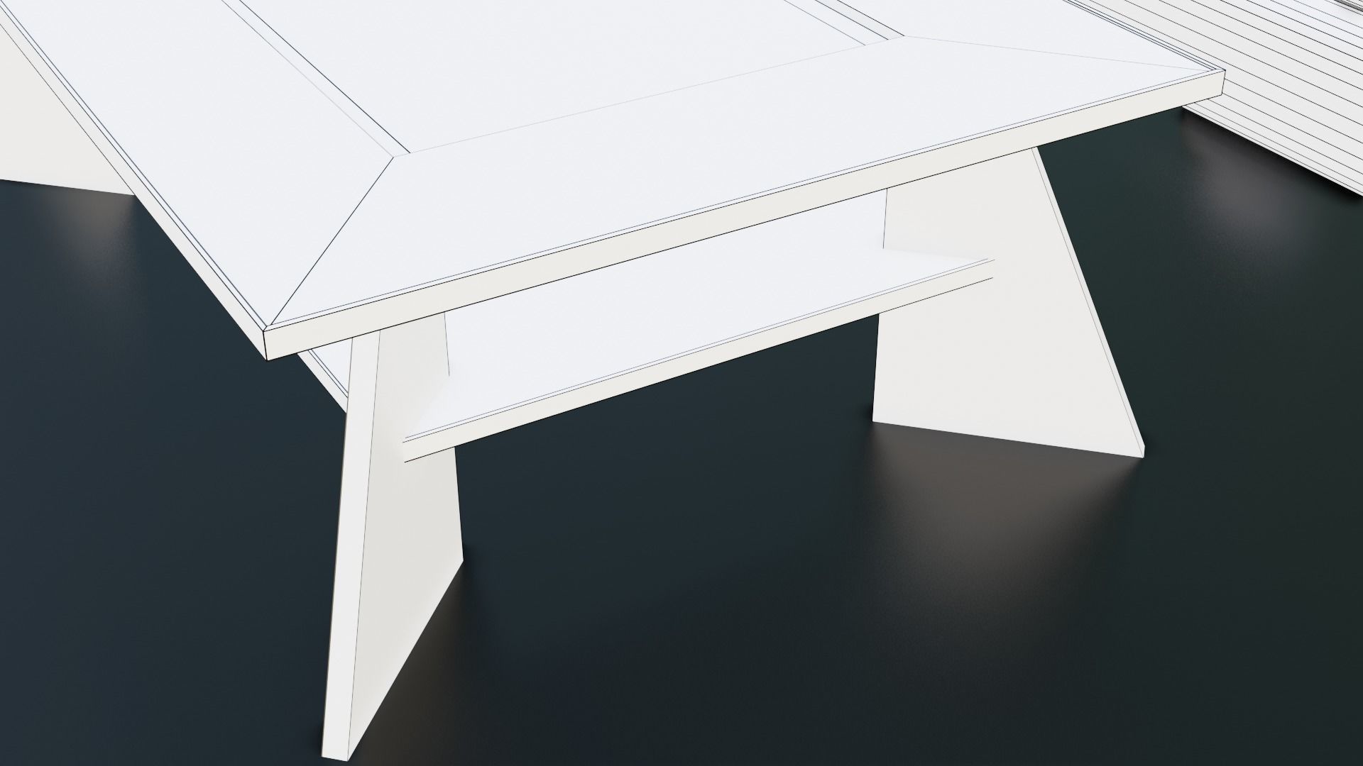 Furniture Pack Low-poly 3D model_34