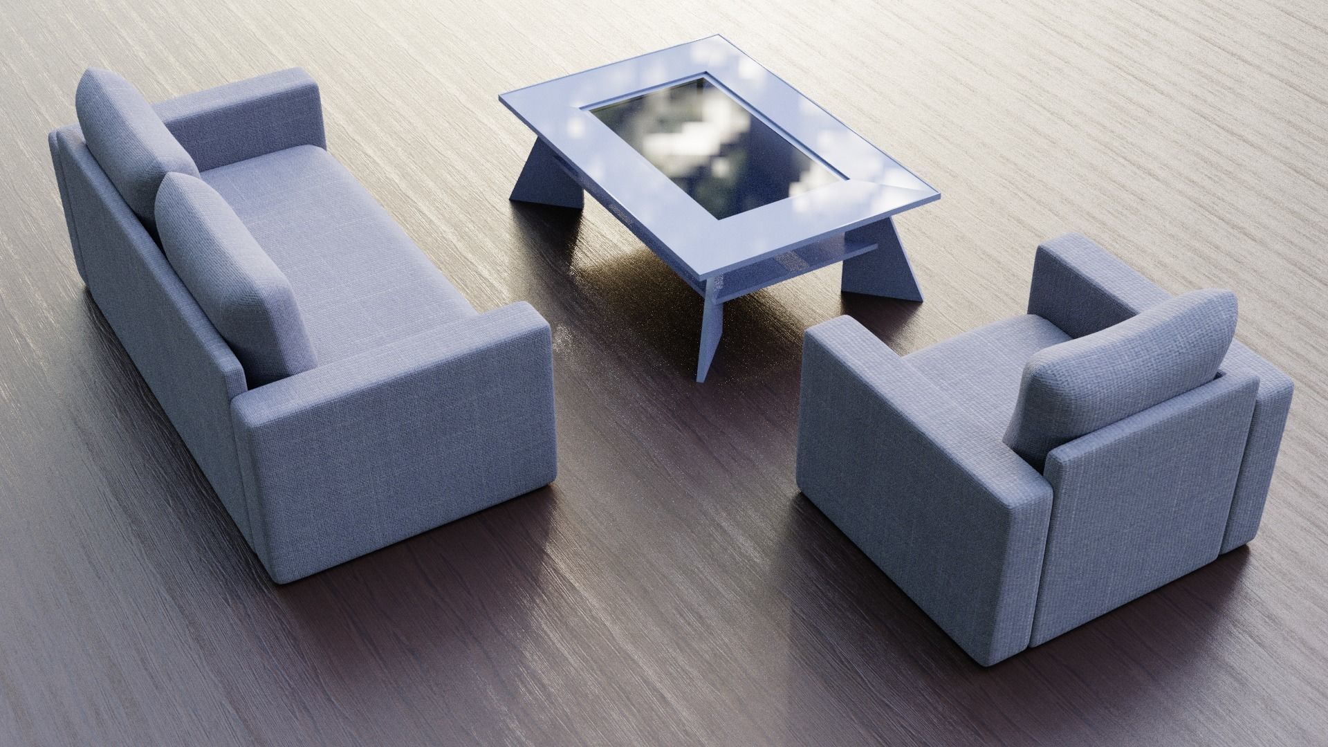 Furniture Pack Low-poly 3D model_37