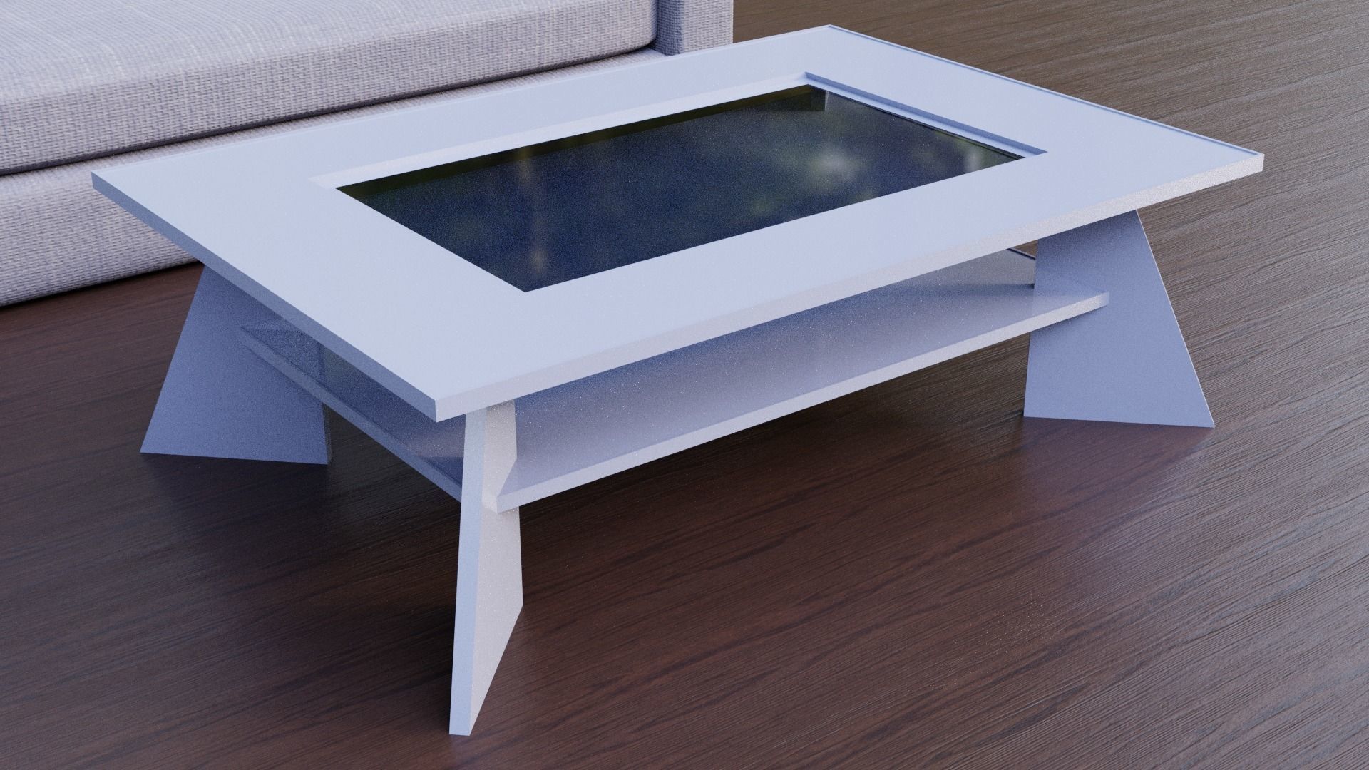 Furniture Pack Low-poly 3D model_11