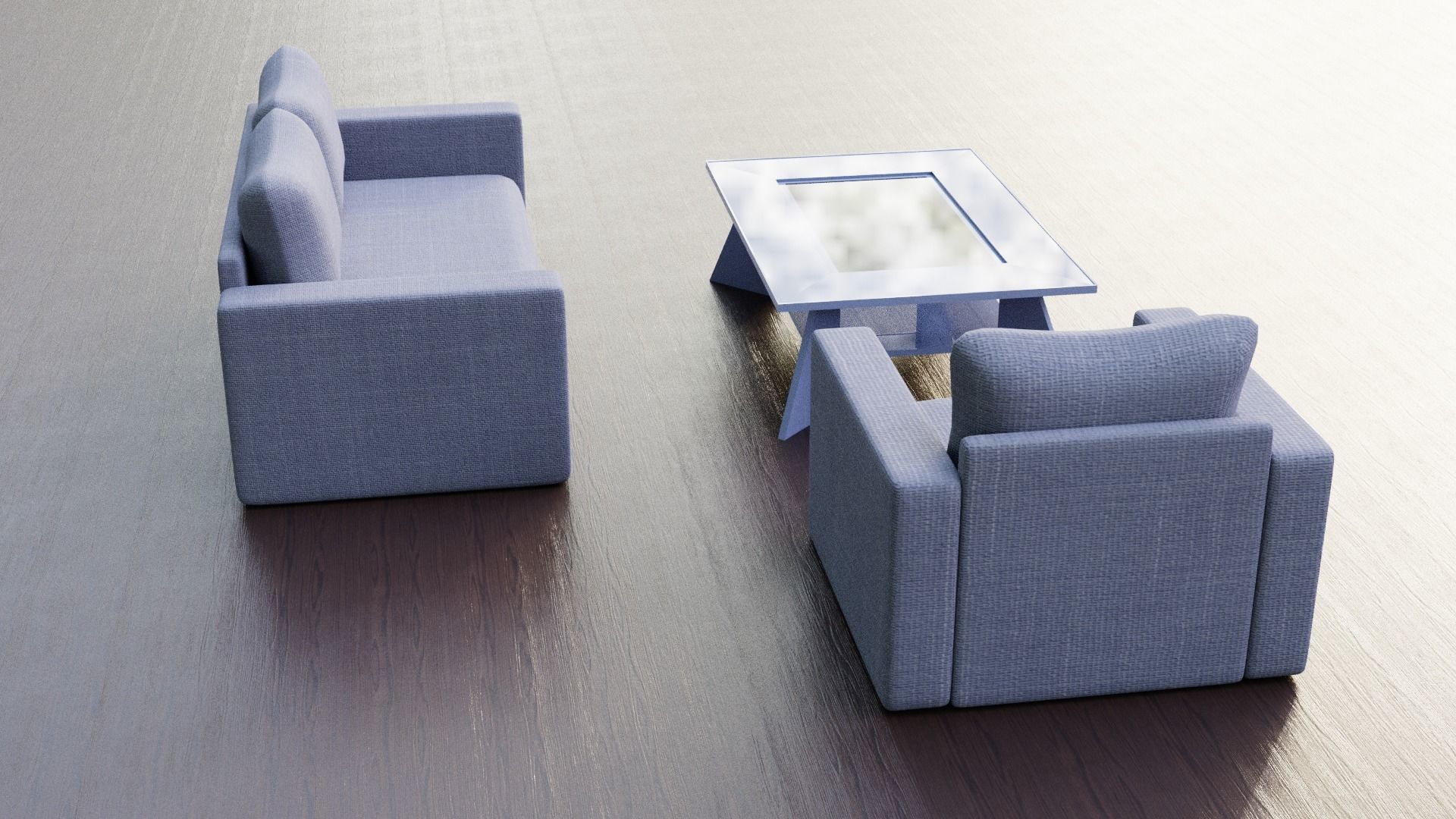 Furniture Pack Low-poly 3D model_19