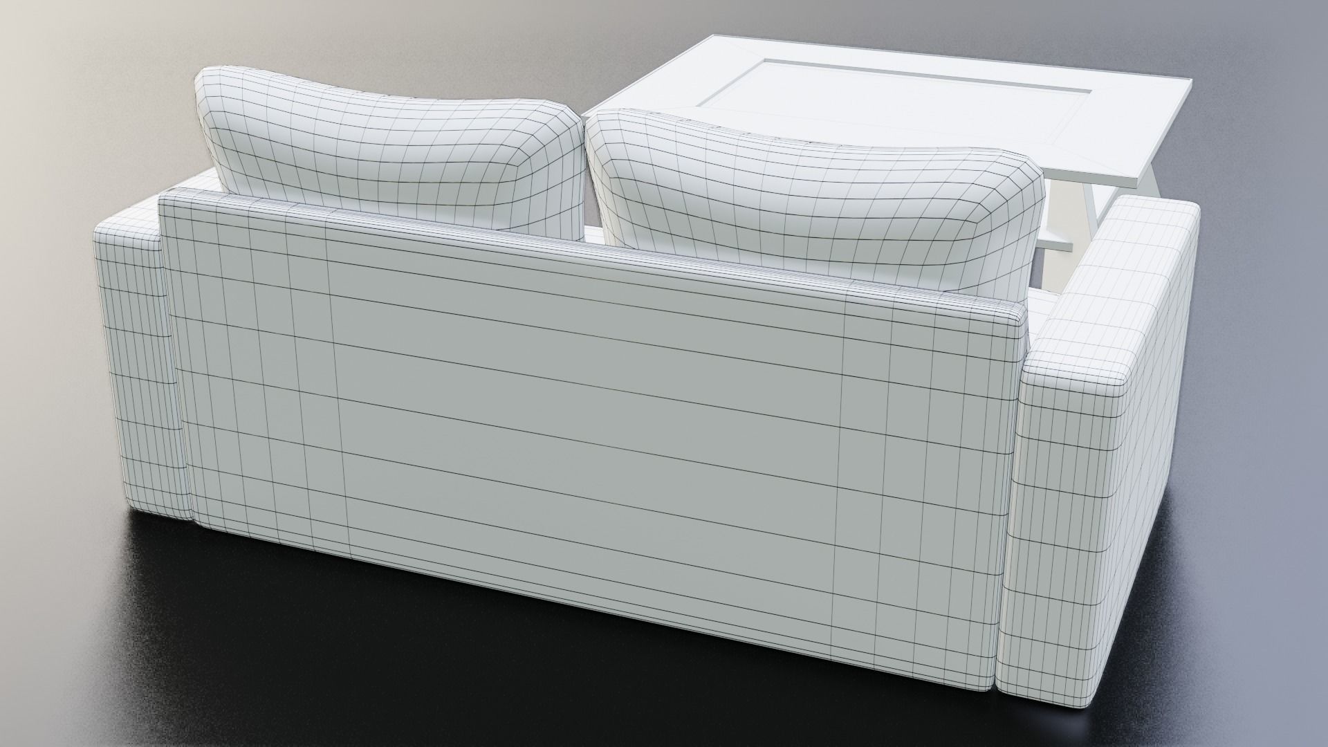 Furniture Pack Low-poly 3D model_30