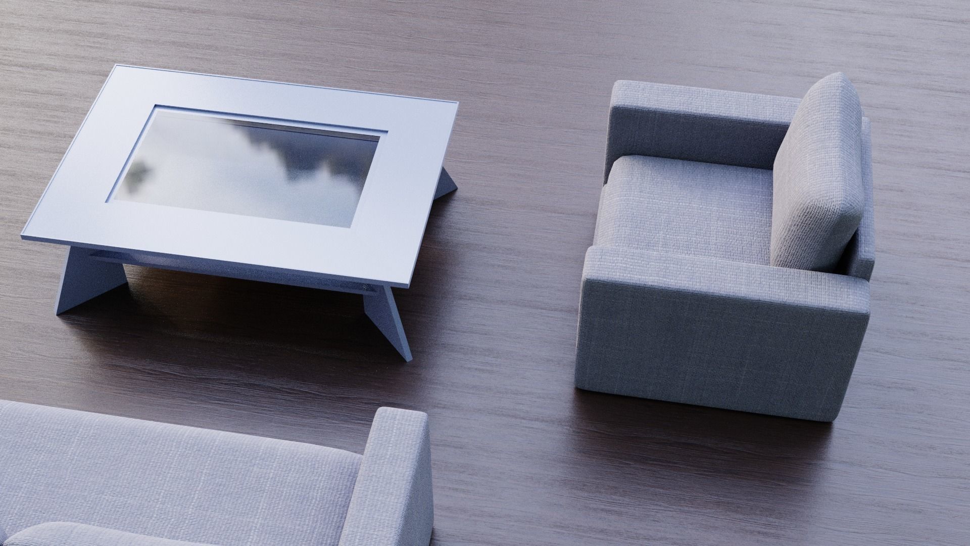 Furniture Pack Low-poly 3D model_25