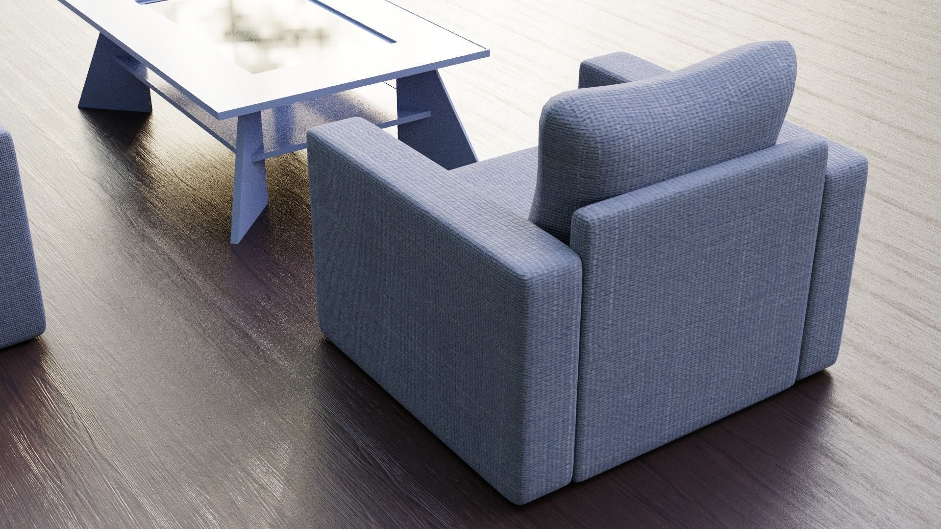 Furniture Pack Low-poly 3D model_21