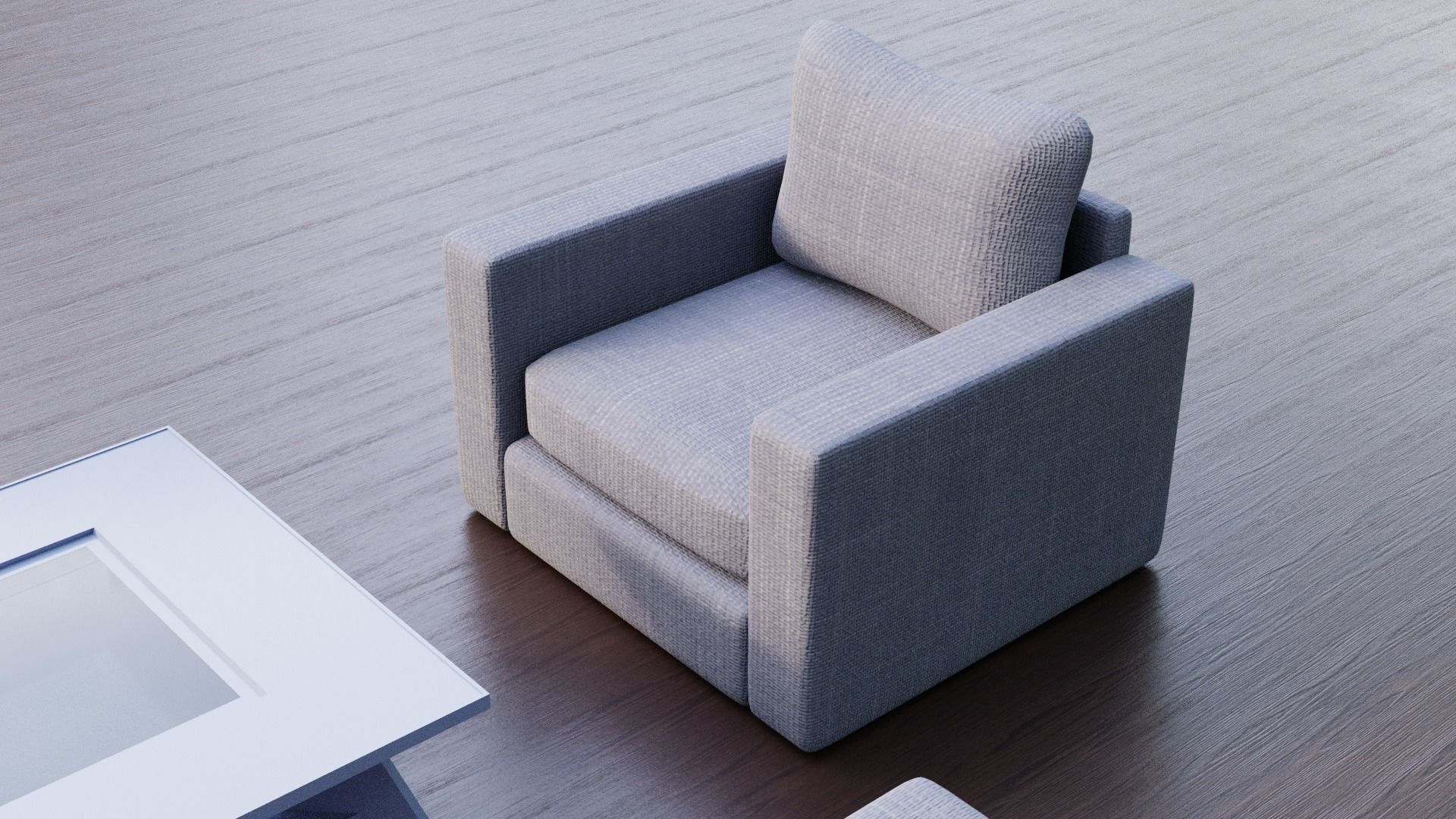 Furniture Pack Low-poly 3D model_14