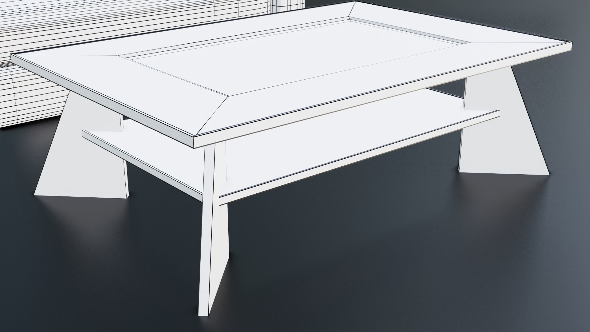 Furniture Pack Low-poly 3D model_33