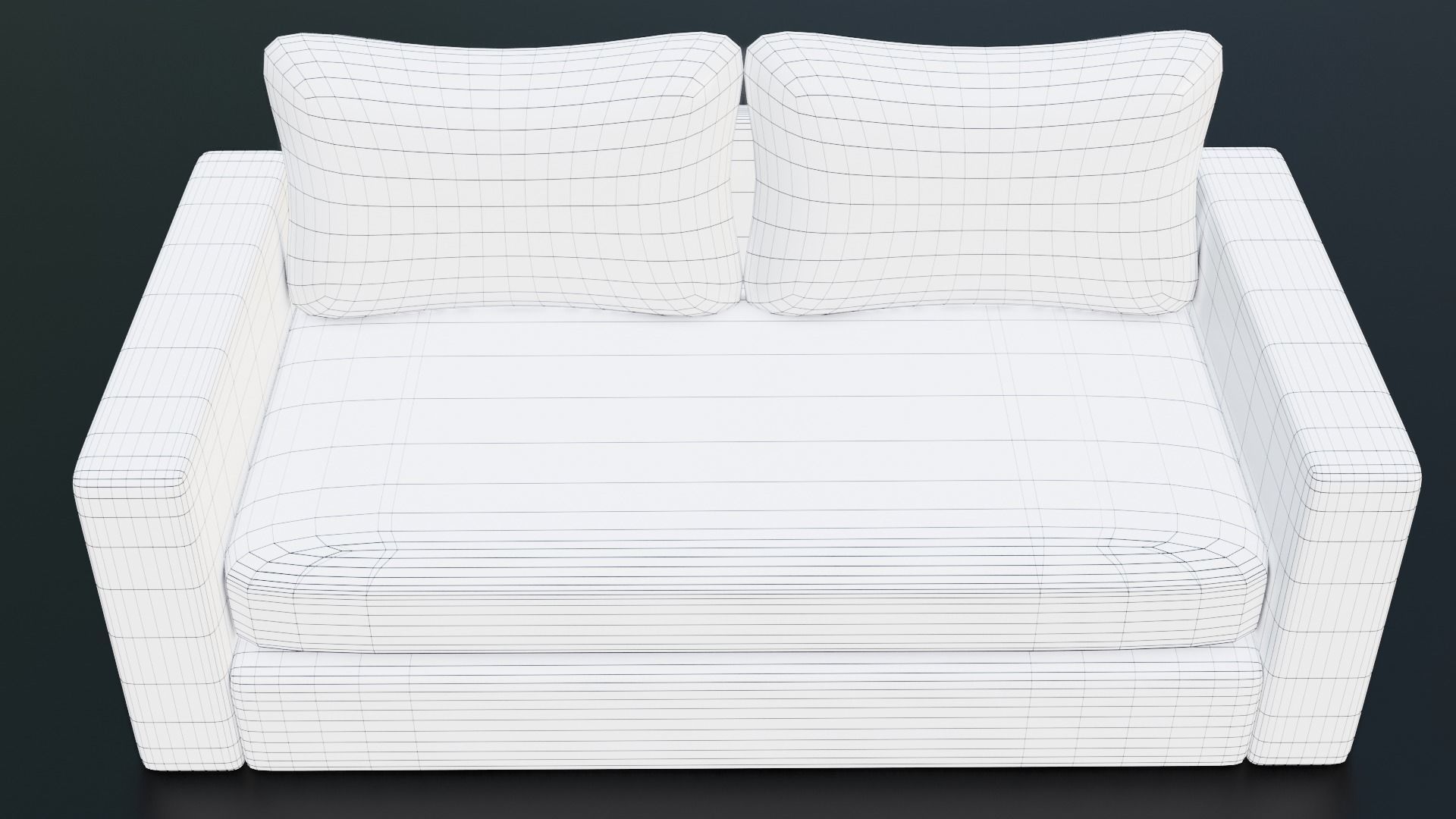 Furniture Pack Low-poly 3D model_28