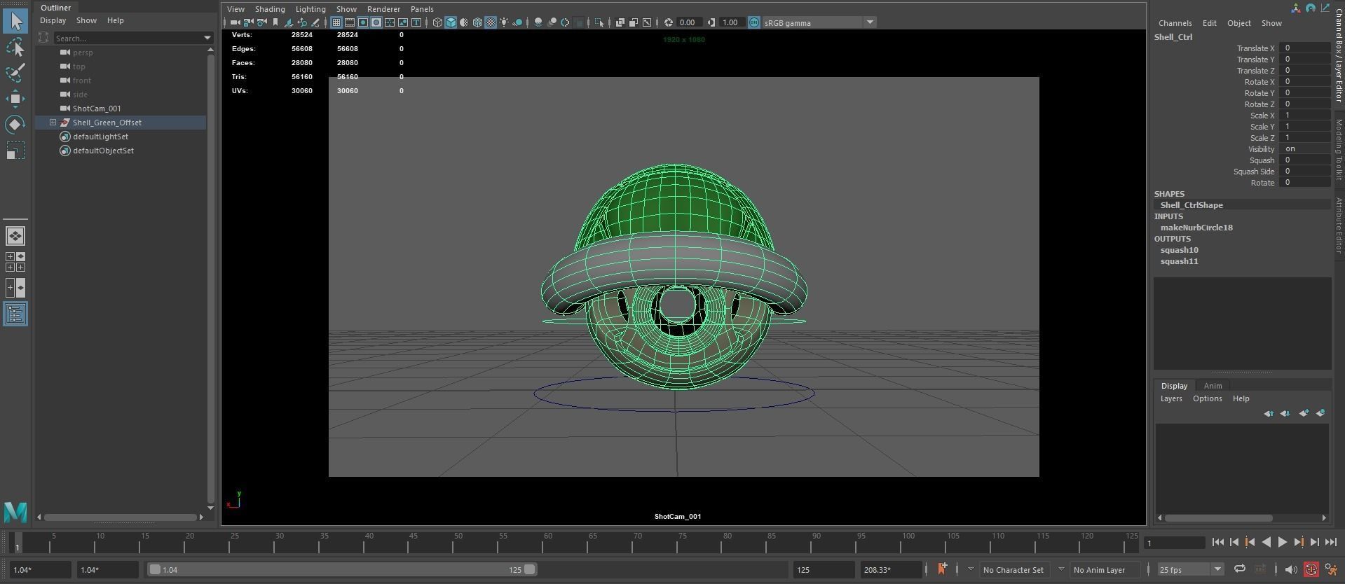 Mario Shell Low-poly 3D model_6
