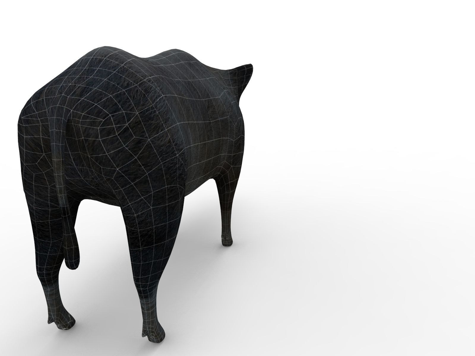 Wild Boar Rigged and Animated 3D Models Low-poly 3D model_19