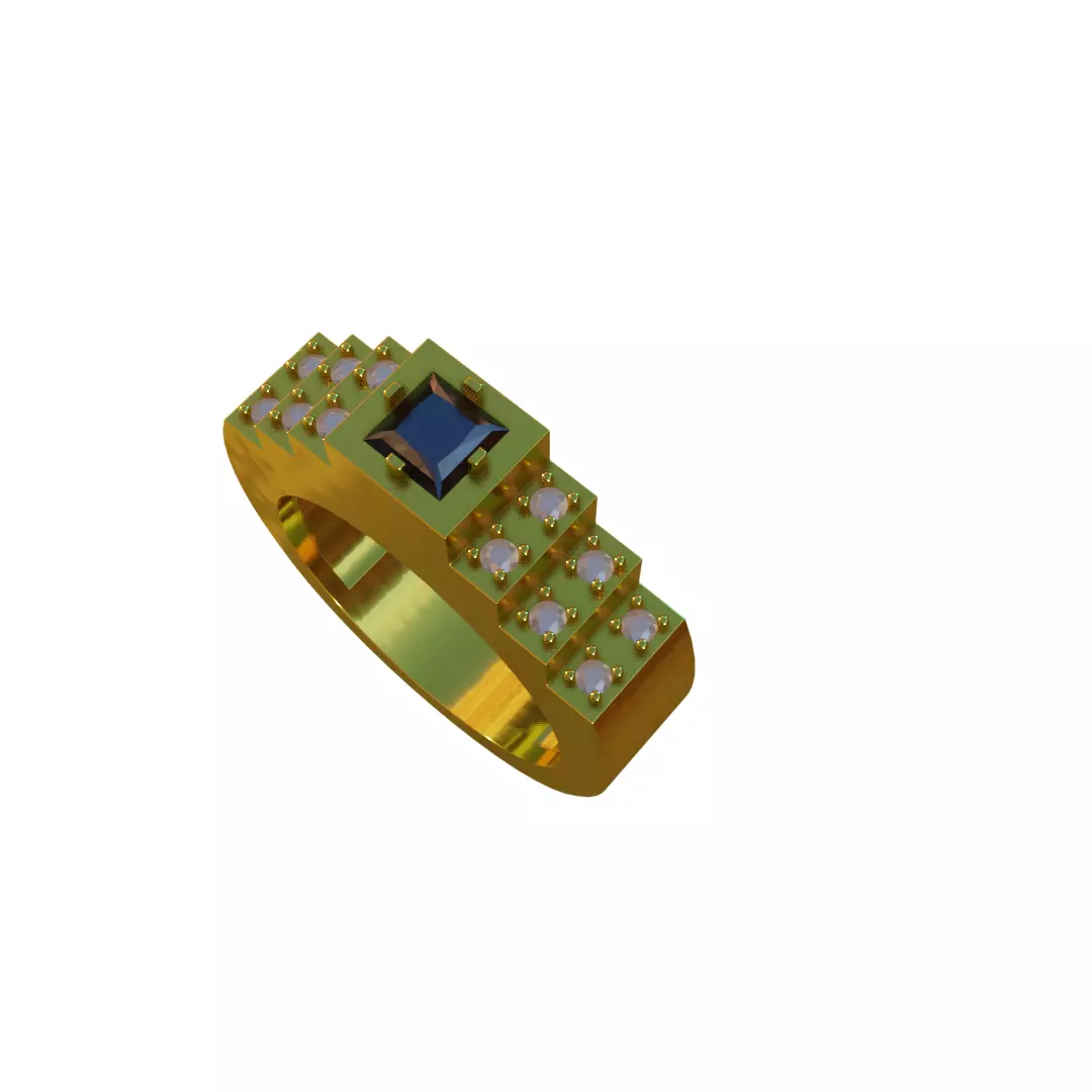 Ring Step Free 3D print model