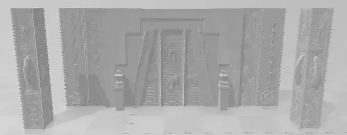 AVP Diorama Grid Alien vs Predator 3D print model