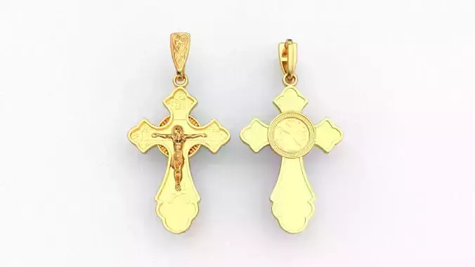 Cross ortodox  3D print model